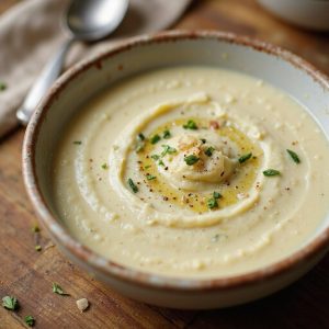 creamy cauliflower potato soup