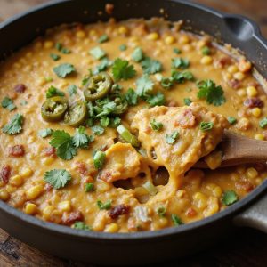 creamy cheesy corn dip