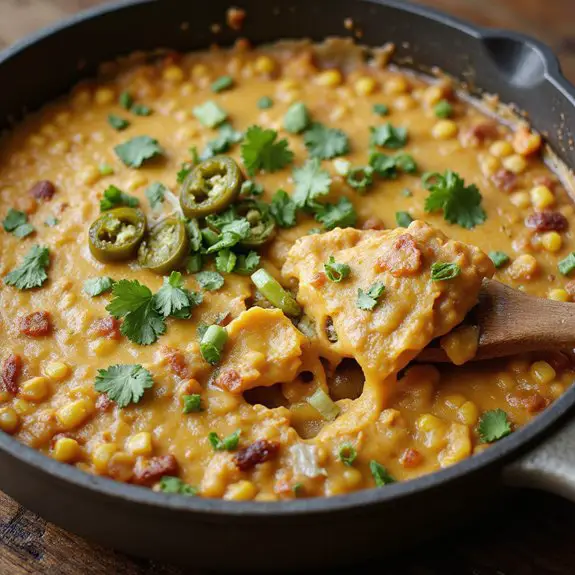 creamy cheesy corn dip