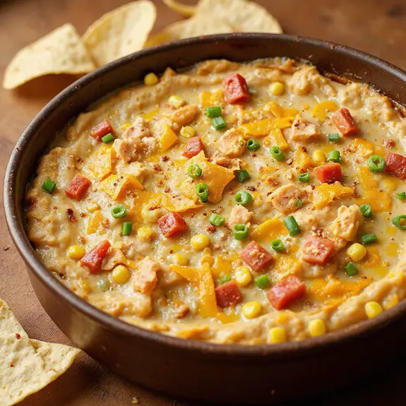 creamy cheesy corn dip