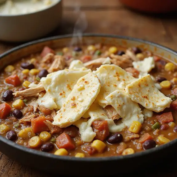 creamy chicken chili recipe