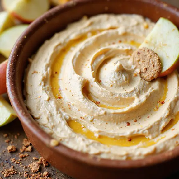 creamy pumpkin dessert dip