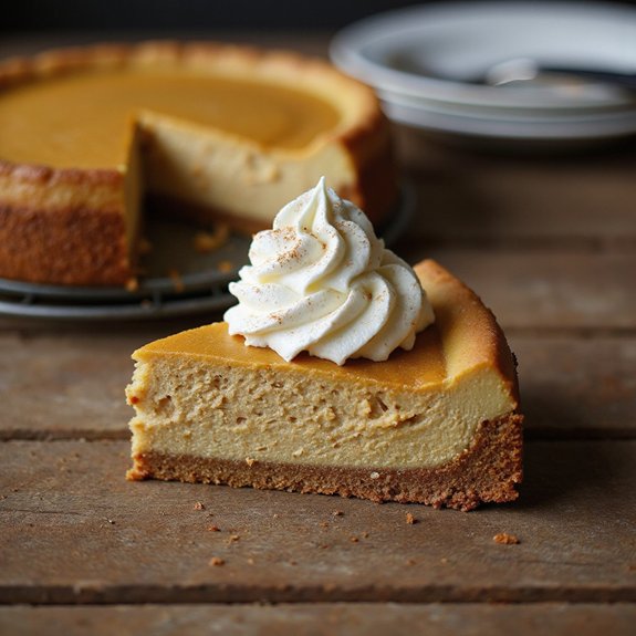 creamy pumpkin pie dessert