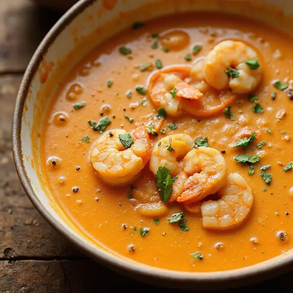 creamy shrimp soup recipe