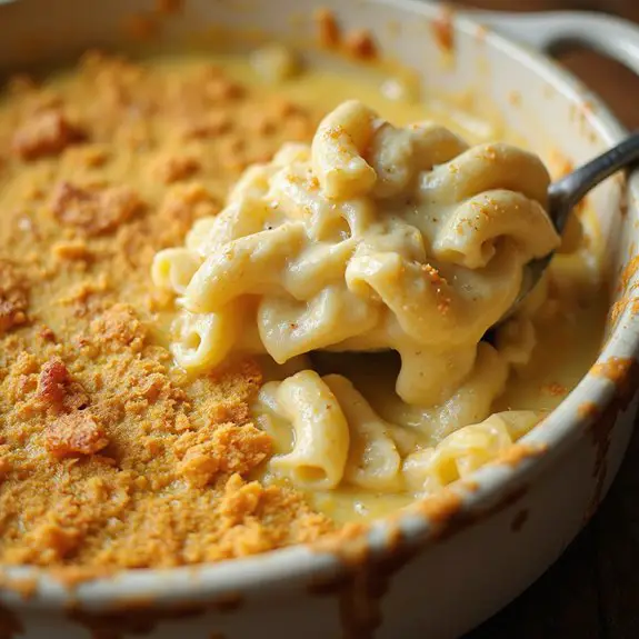 creamy white cheddar pasta