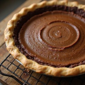 delicious chocolate pumpkin dessert