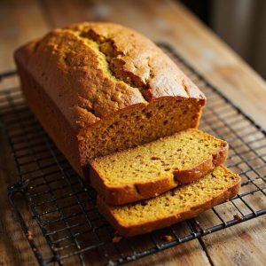 delicious homemade pumpkin bread
