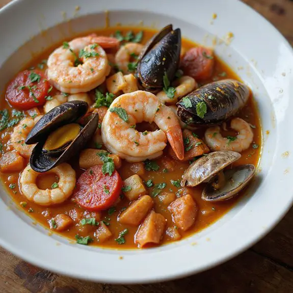 delicious italian seafood dish