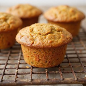 delicious pumpkin carrot muffins