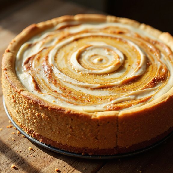 delicious pumpkin cheesecake dessert
