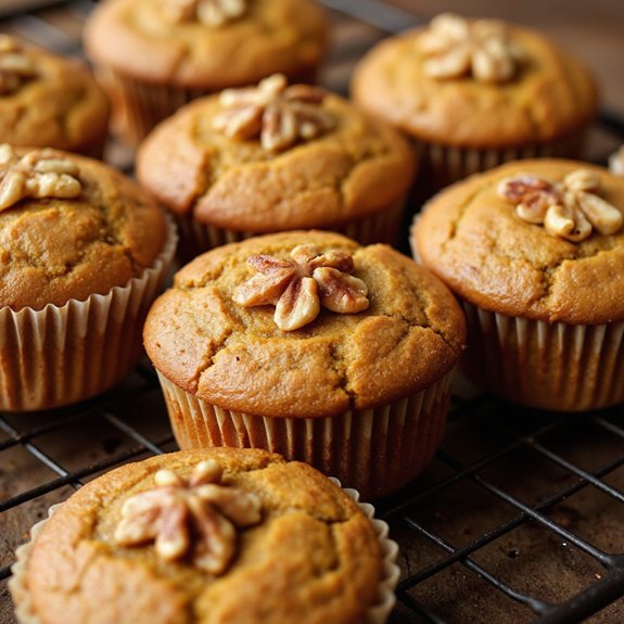 delicious pumpkin maple muffins