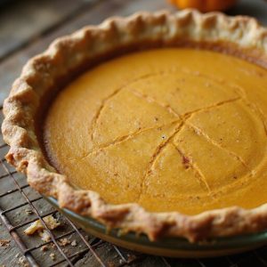 delicious pumpkin pie filling