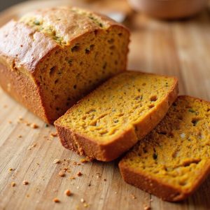 delicious pumpkin zucchini bread