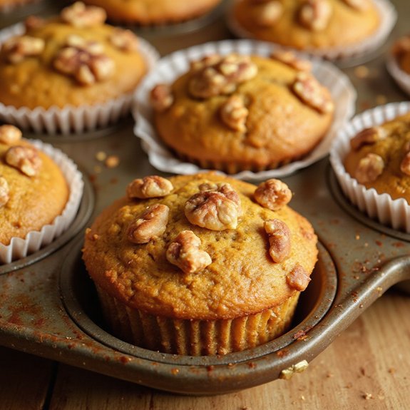 delicious vegan pumpkin muffins