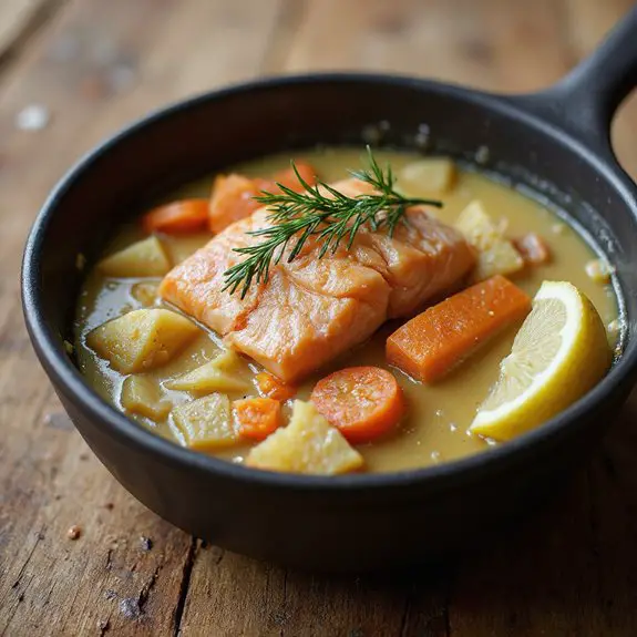 finnish creamy salmon soup