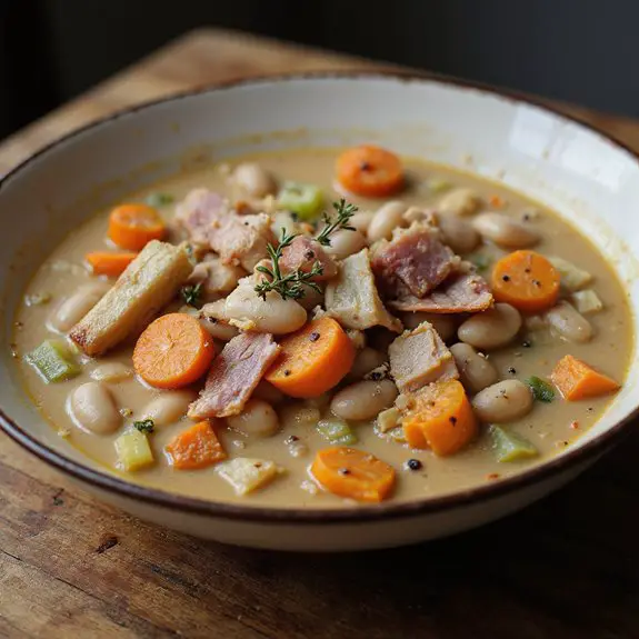 ham bone bean soup