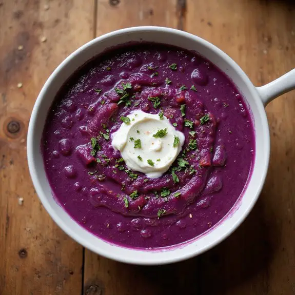 healthy and vibrant soup