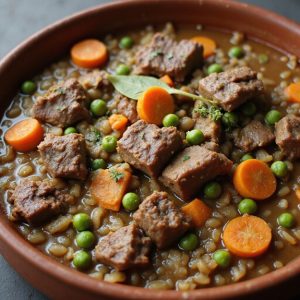 hearty beef and barley