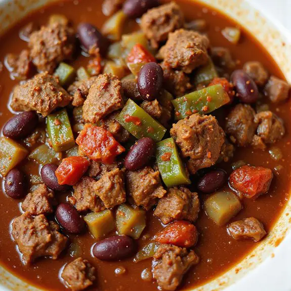 hearty beef chili recipe