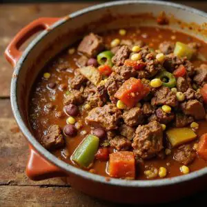 hearty cowboy style stew