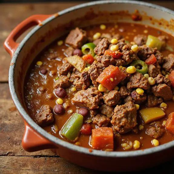hearty cowboy style stew