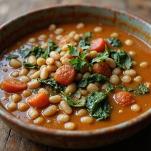 hearty garbanzo bean soup