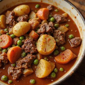 hearty hamburger vegetable stew