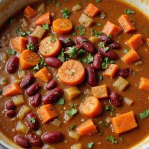 hearty kidney bean soup