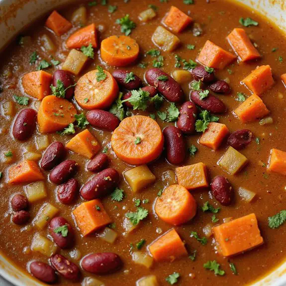 hearty kidney bean soup
