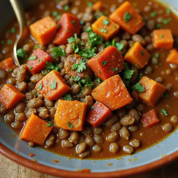 hearty lentil vegetable stew