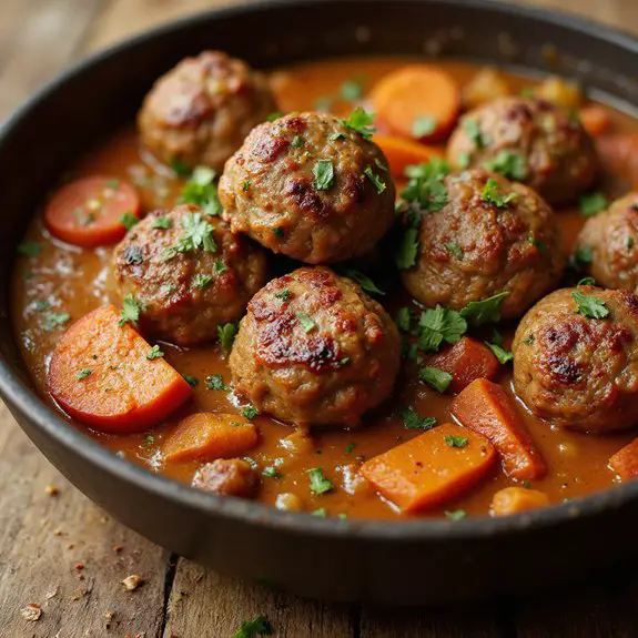 hearty meatball stew recipe