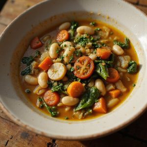 hearty mediterranean bean soup