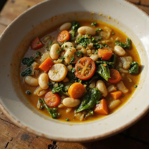 hearty mediterranean bean soup