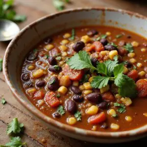 hearty mexican bean soup