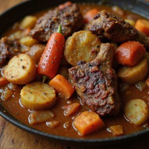 hearty oxtail stew recipe