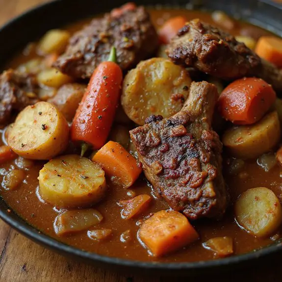 hearty oxtail stew recipe