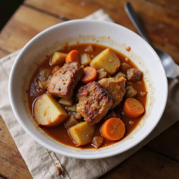 hearty pork stew recipe