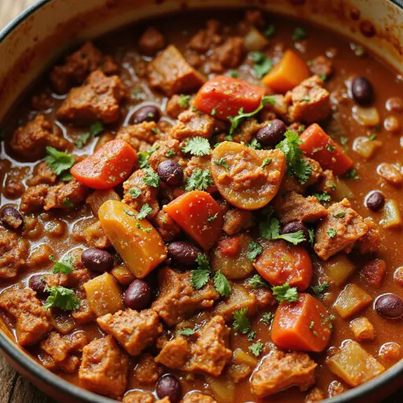 hearty stovetop turkey chili