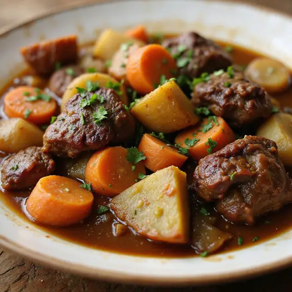 hearty traditional meat dish