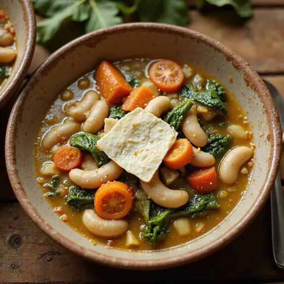 hearty tuscan bean soup
