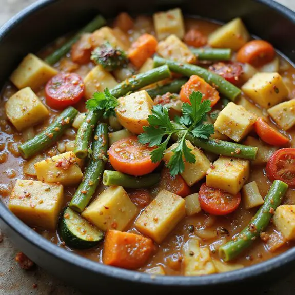 hearty vegetarian vegetable stew