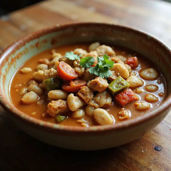 hearty white bean chili