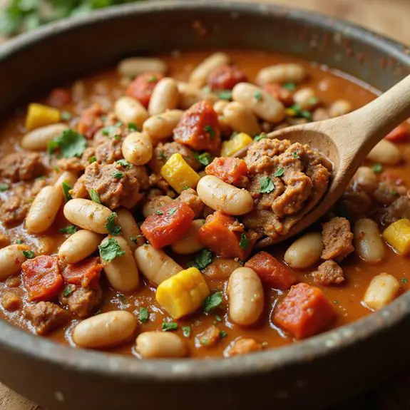 hearty white bean chili