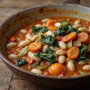 hearty white bean stew