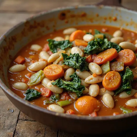 hearty white bean stew