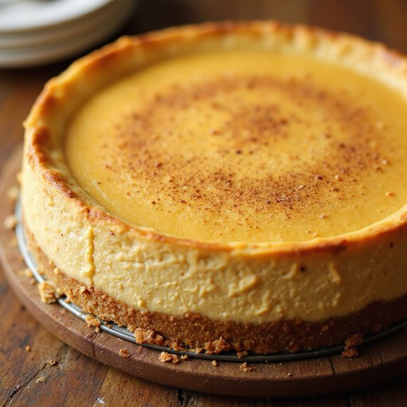 no bake pumpkin cheesecake