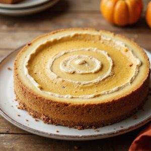 no bake pumpkin cheesecake