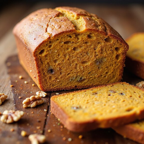 nutritious pumpkin banana loaf