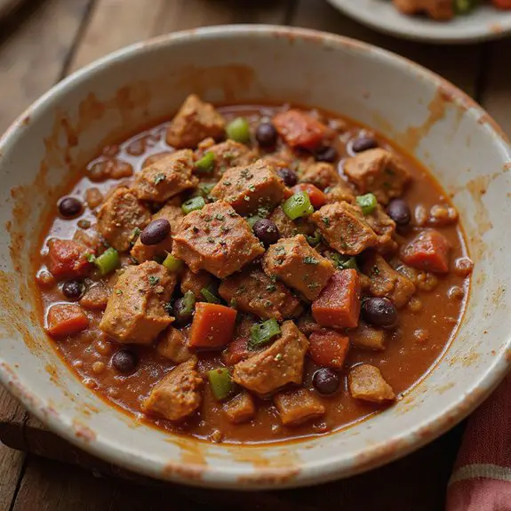 nutritious spicy bean stew