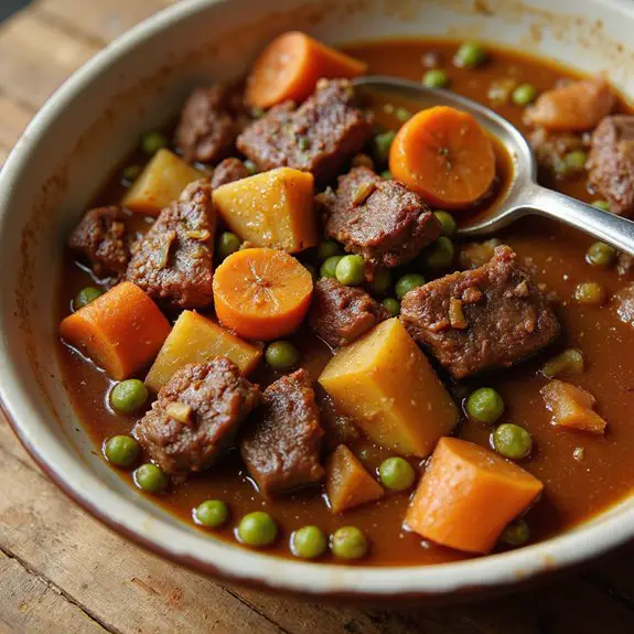 pressure cooked beef stew